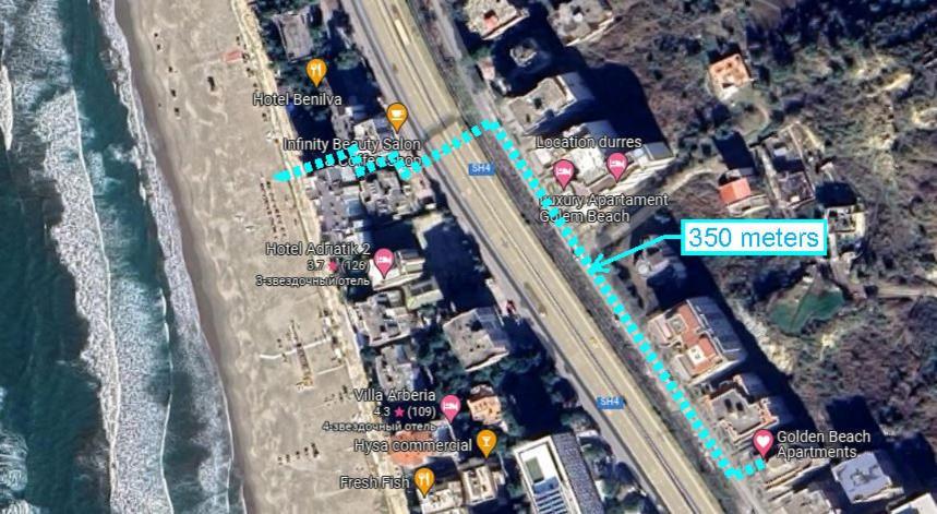 Golden Beach Apartments Durrës 외부 사진